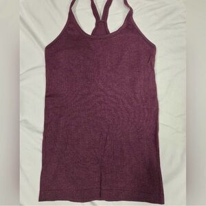 Lululemon Athletica Maroon Tank Top